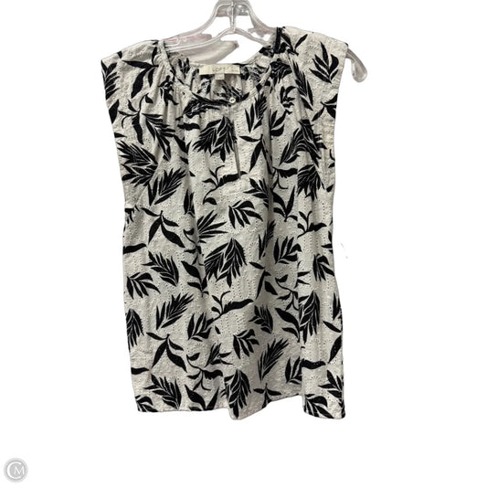 Top Short Sleeve By Loft In White, Size: Sp