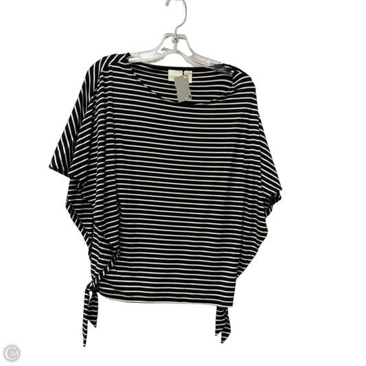 Top Short Sleeve By Chicos In Black, Size: S