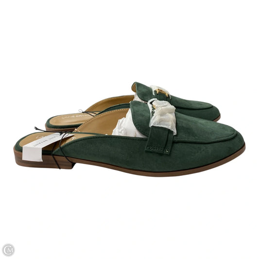 Shoes Flats By Lane Bryant In Green, Size: 11