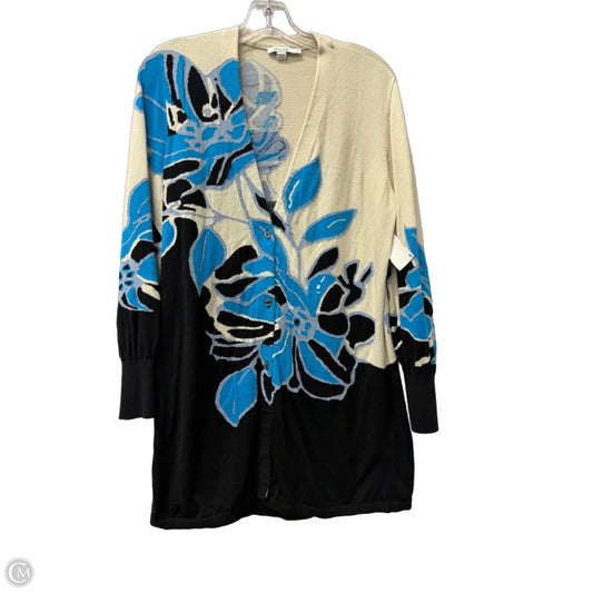 Sweater Cardigan By Chicos In Cream, Size: L