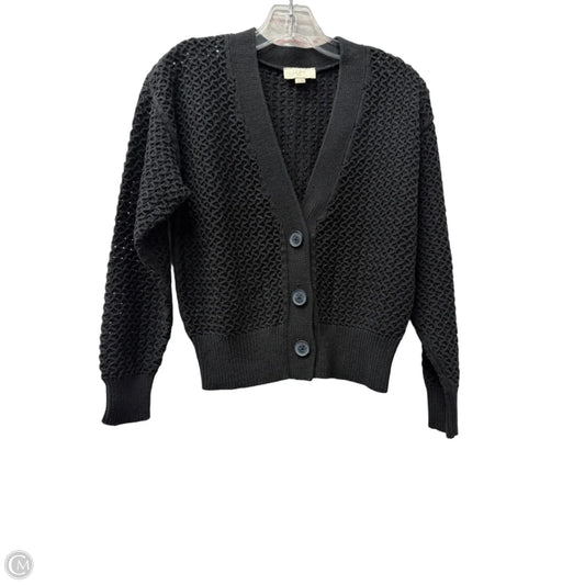 Sweater Cardigan By Loft In Black, Size: Xs