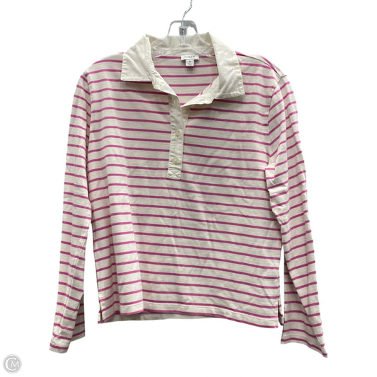 Top Long Sleeve By J. Crew In Pink, Size: S
