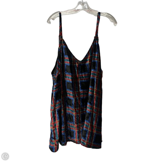 Tank Top By Torrid In Black & Red, Size: 3x