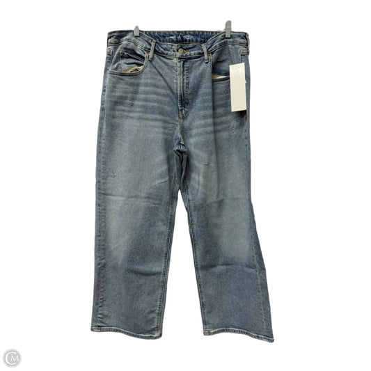 Jeans Wide Leg By Old Navy In Blue, Size: 16