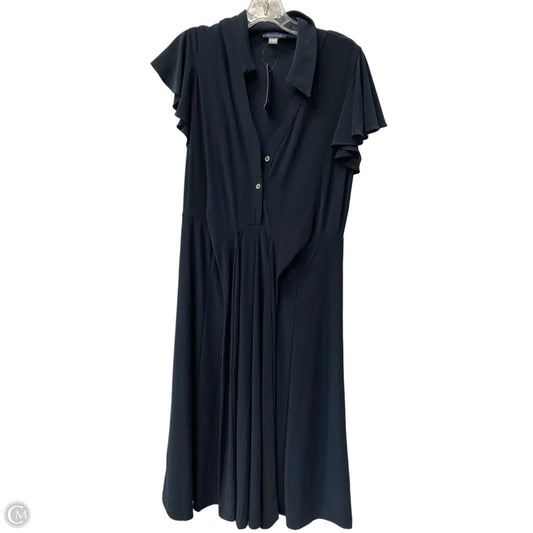 Dress Casual Midi By Tommy Hilfiger In Blue, Size: L
