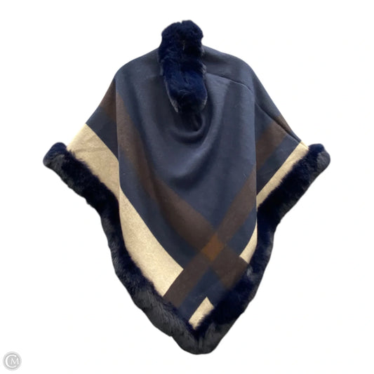 Poncho By Cliche In Blue, Size: L