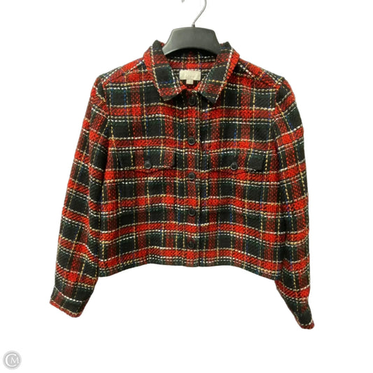 Jacket Other By Loft In Red, Size: S