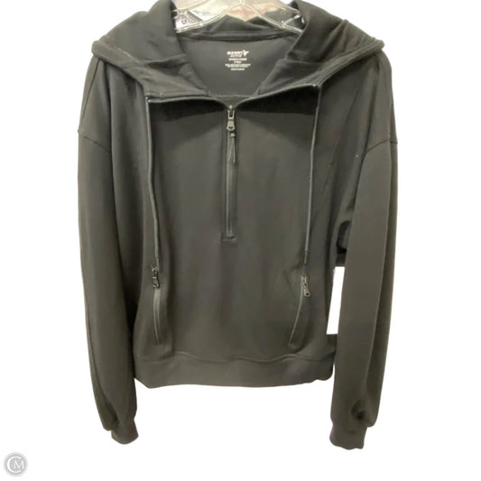 Athletic Sweatshirt Hoodie By Old Navy In Black, Size: S