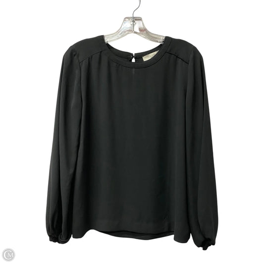 Top Long Sleeve By Loft In Black, Size: Xs