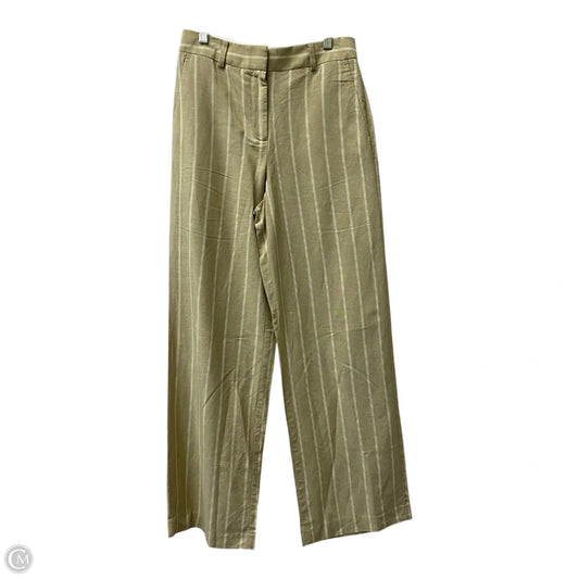 Pants Wide Leg By Ann Taylor In Tan, Size: 0p
