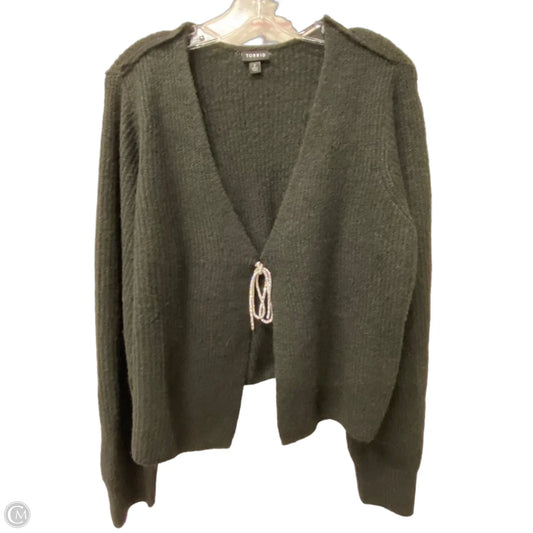 Sweater Cardigan By Torrid In Black, Size: 3x