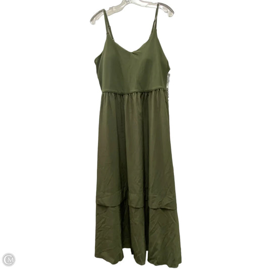 Dress Casual Maxi By Athleta In Green, Size: Lp
