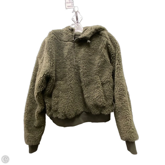 Athletic Jacket By Lululemon In Green, Size: M