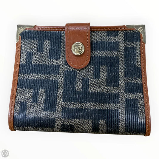 Wallet Luxury Designer By Fendi, Size: Small