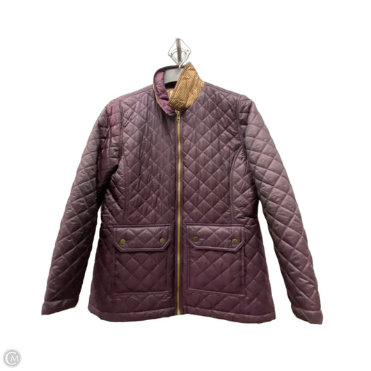 Coat Puffer & Quilted By Vintage In Purple, Size: S