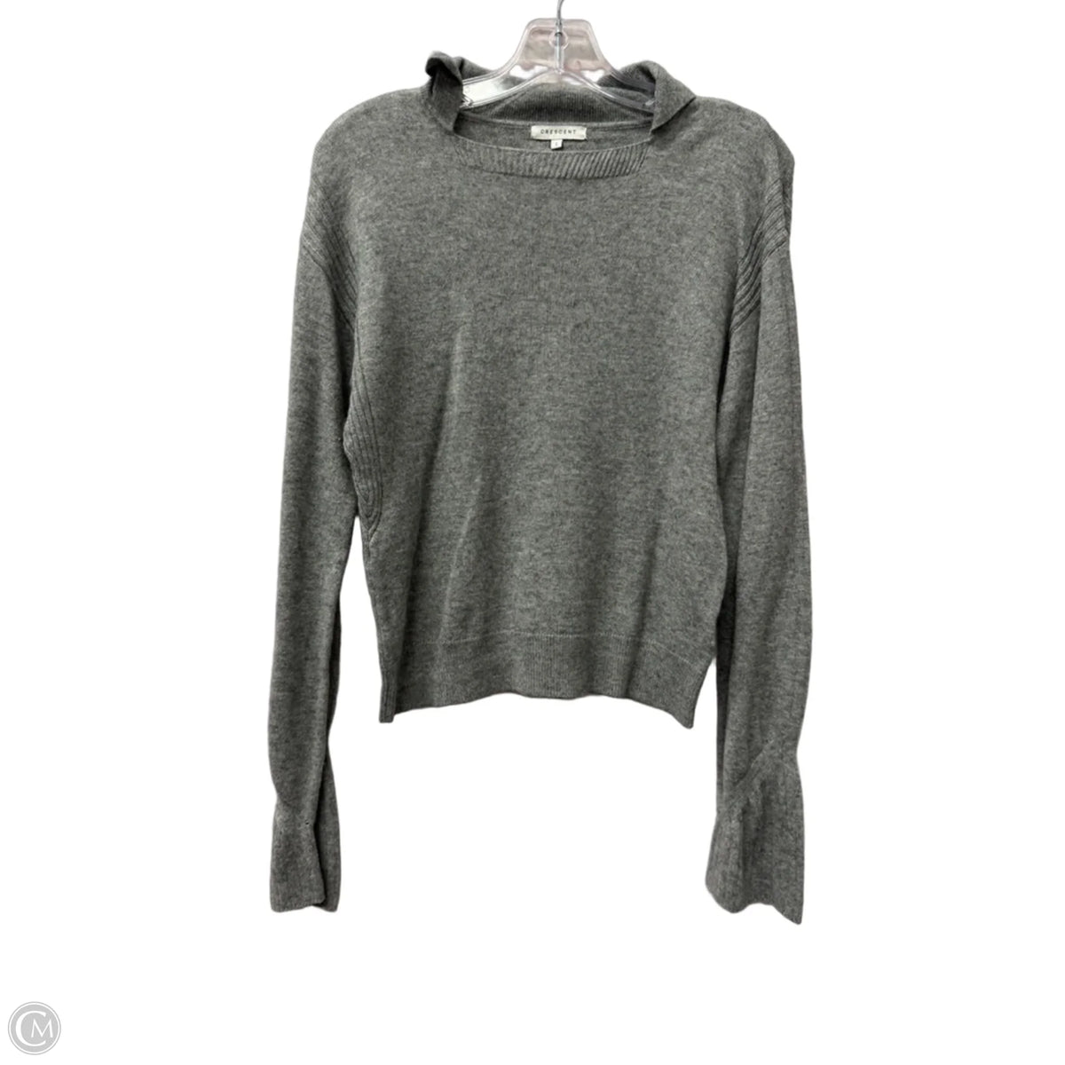 Sweater By crescent In Grey, Size: S