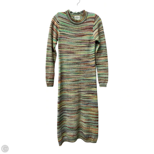 Dress Sweater By Frnch In Green, Size: S