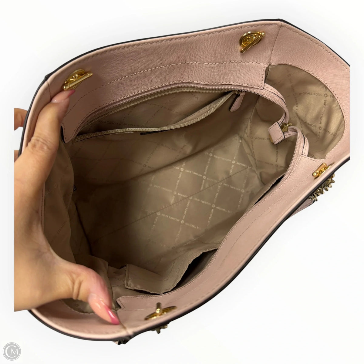 Handbag Designer By Michael Kors, Size: Medium