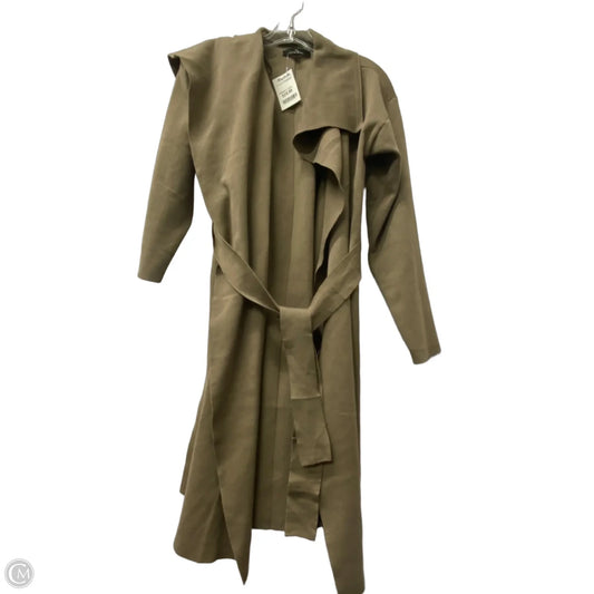 Sweater Cardigan By Love Tree In Taupe, Size: L