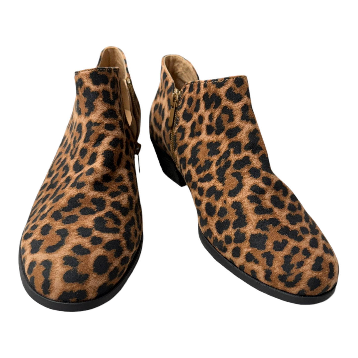 Boots Ankle Flats By Torrid In Animal Print, Size: 9