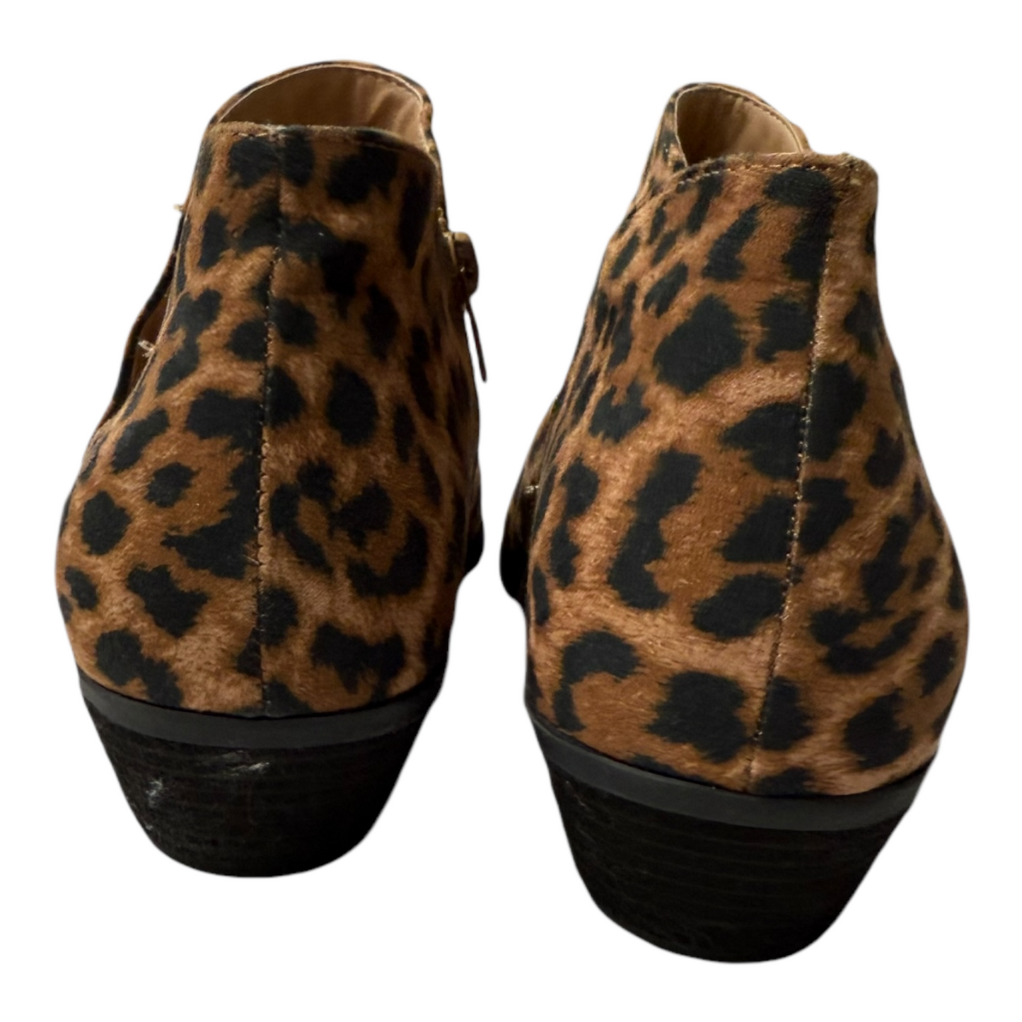 Boots Ankle Flats By Torrid In Animal Print, Size: 9