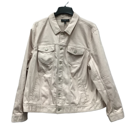 Jacket Denim By Talbots  Size: 3x