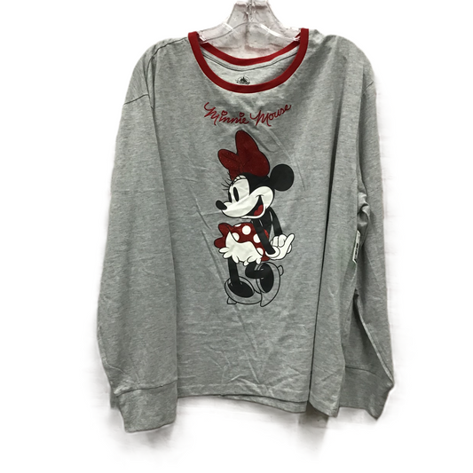 Top Long Sleeve Basic By Disney Store  Size: 1x