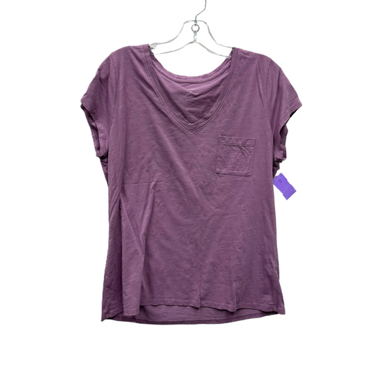Top Short Sleeve Basic By Garnet Hill  Size: M