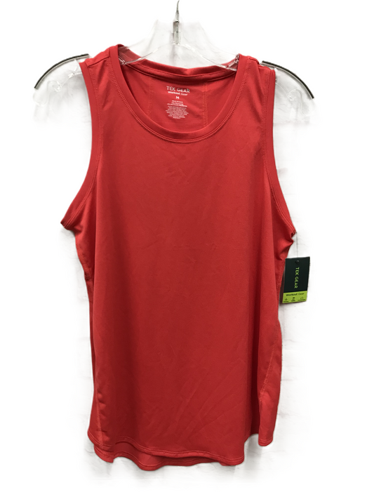 Red Athletic Tank Top By Tek Gear, Size: M