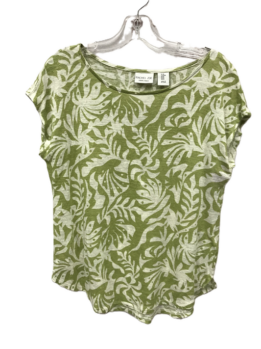 Green Top Short Sleeve By Rachel Zoe, Size: M