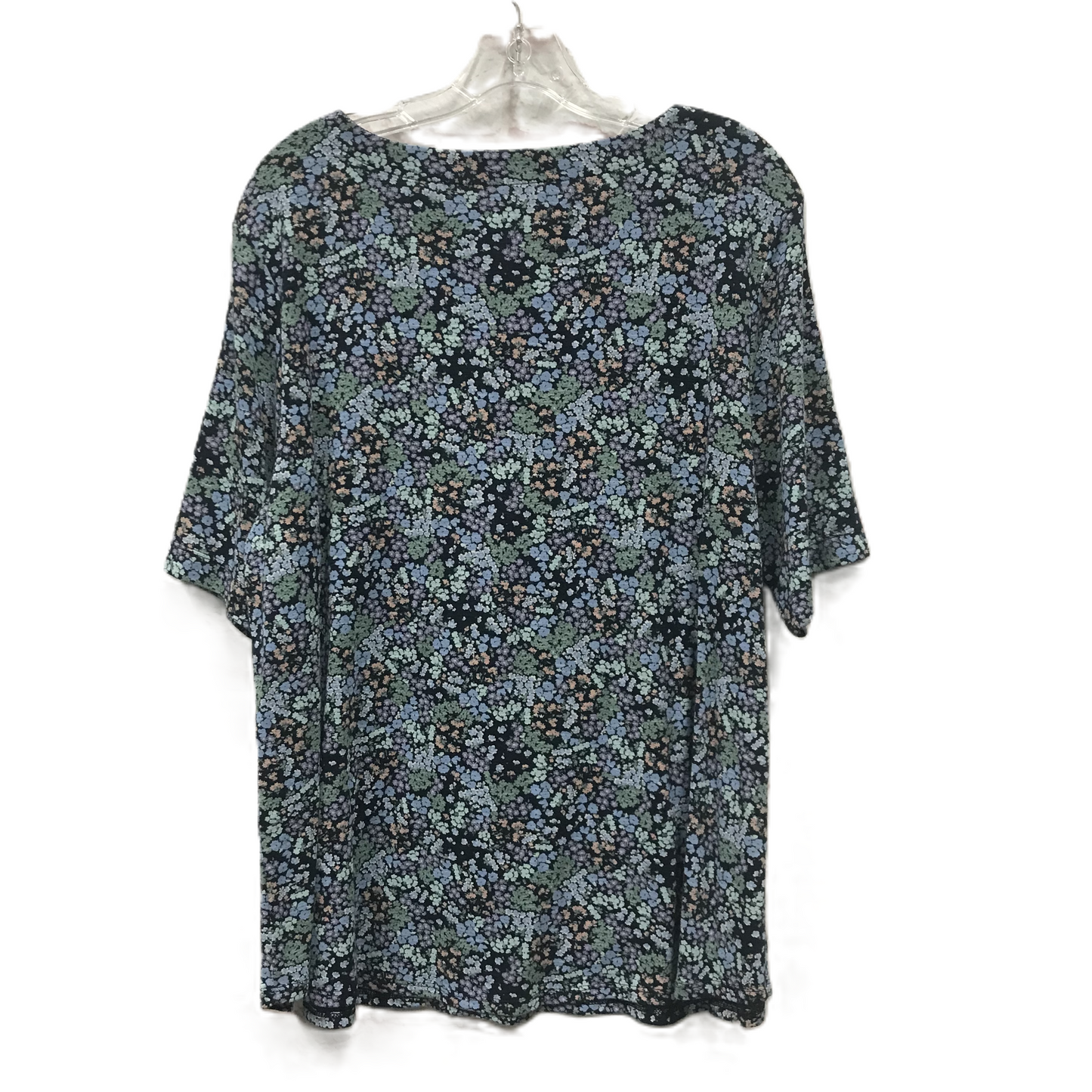 Blue Top Short Sleeve By J. Jill, Size: Xl