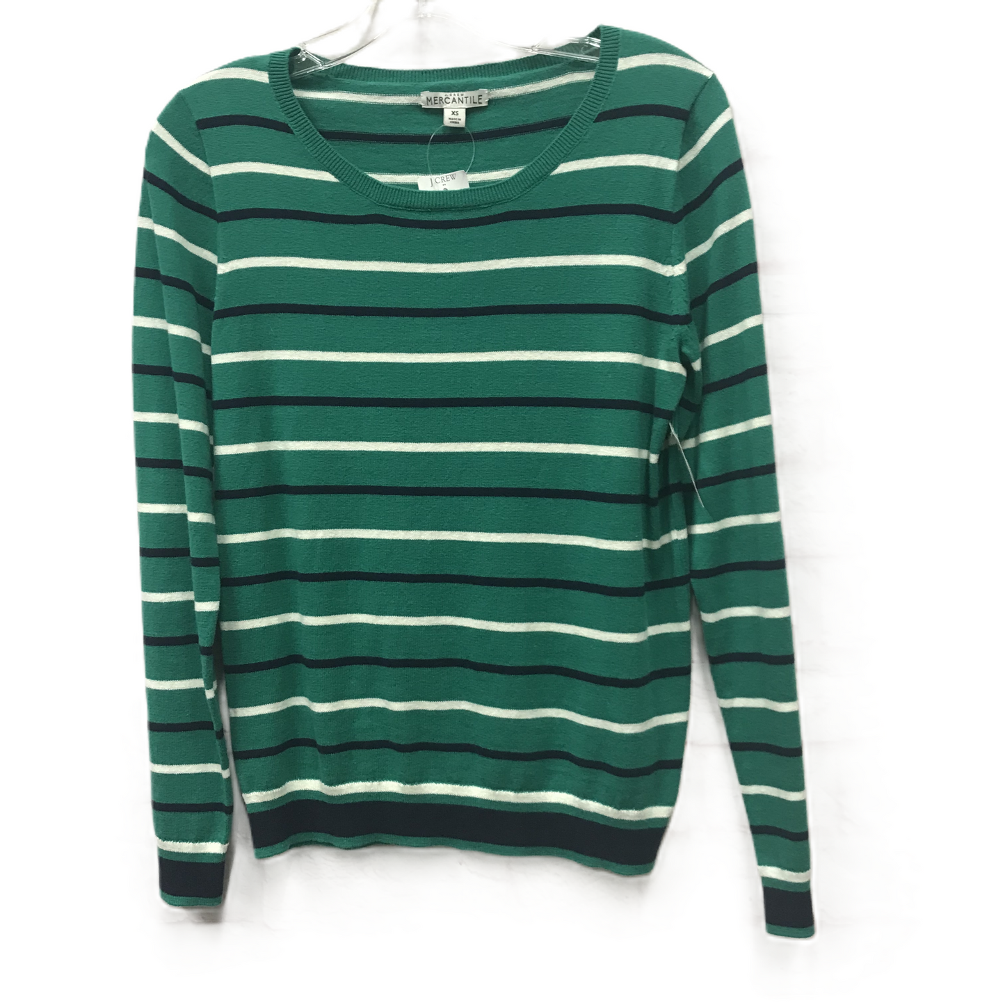 Green Sweater By J. Crew, Size: Xs