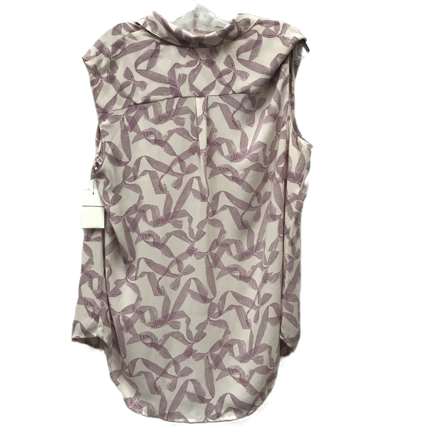 Purple Top Sleeveless By Halogen, Size: Xl