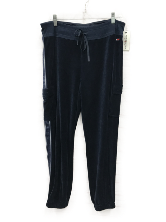 Blue Athletic Pants By Tommy Hilfiger, Size: L