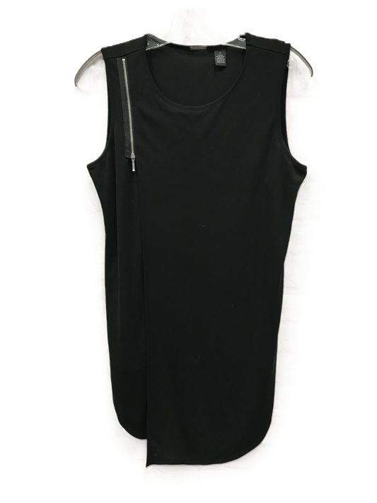 Black Top Sleeveless By Chicos, Size: M