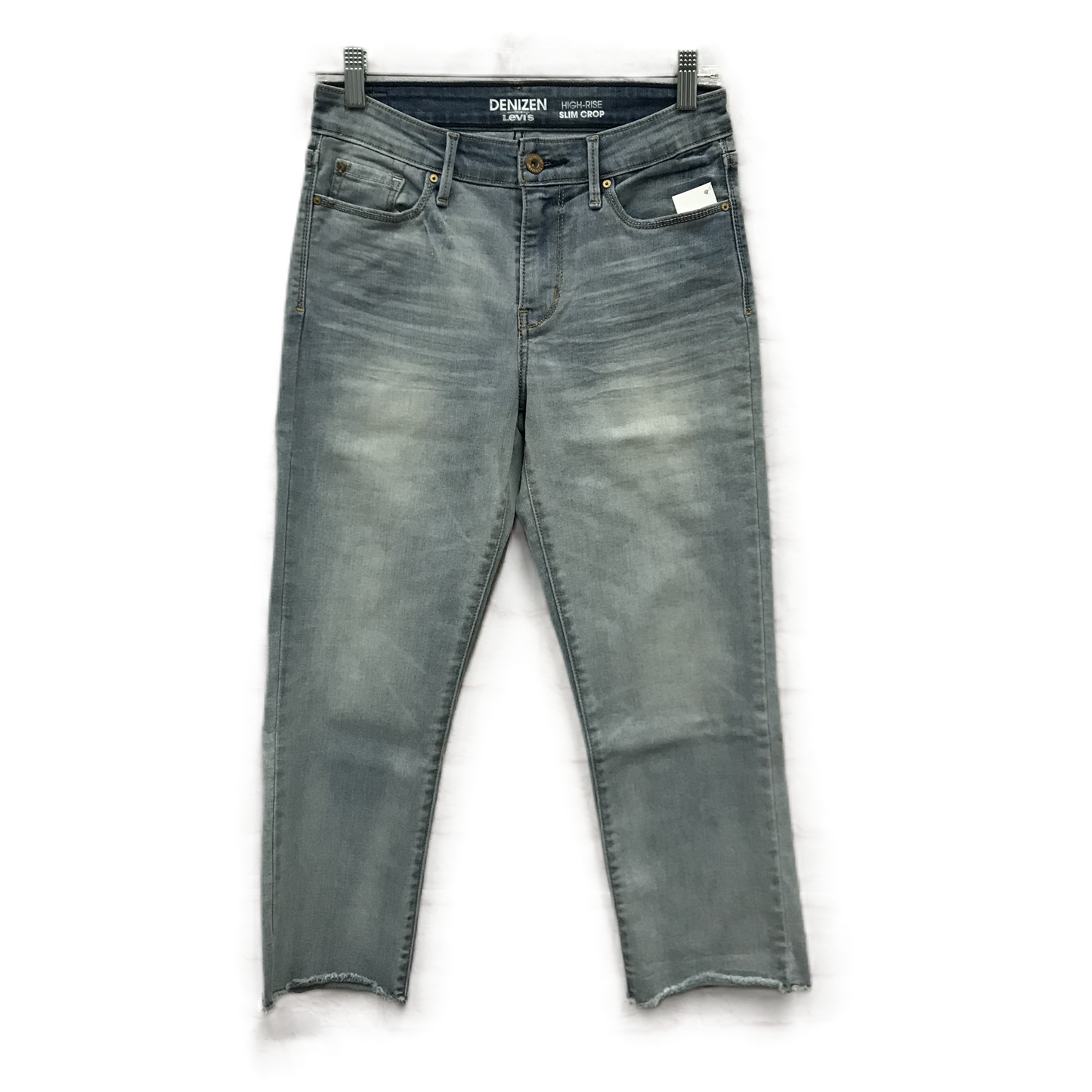 Blue Jeans Cropped By Denizen By Levis, Size: 2