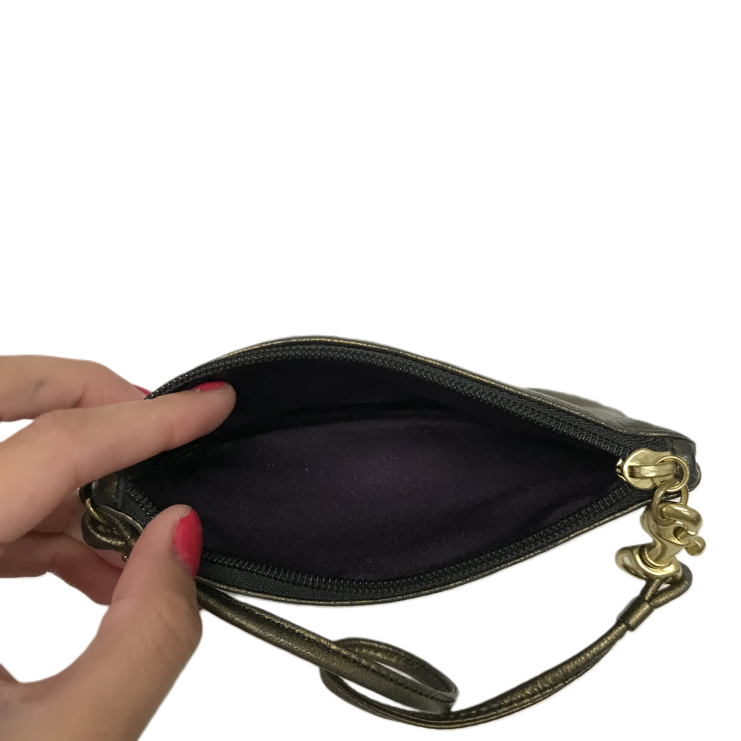 Wristlet Designer By Coach, Size: Small