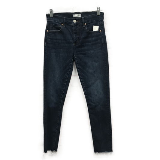 Blue Jeans Cropped By Loft, Size: 4