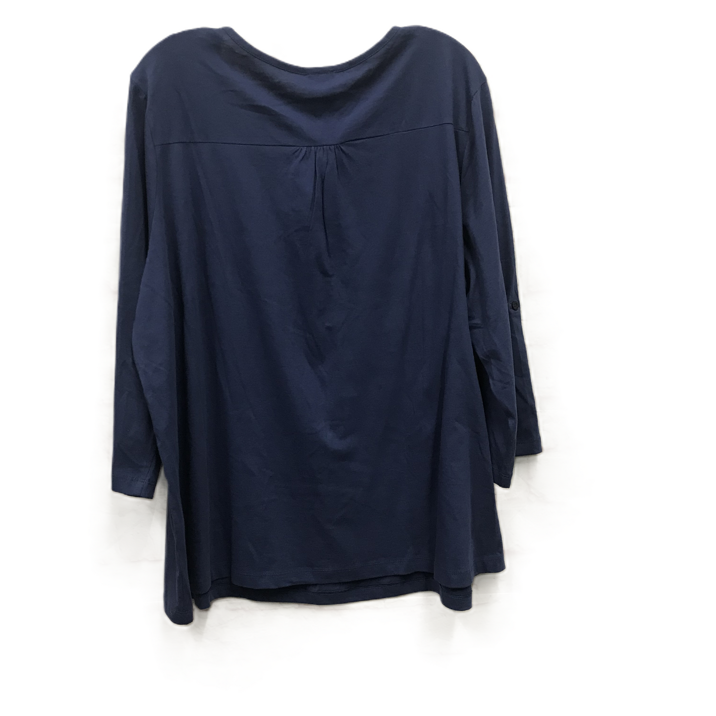 Blue Top Long Sleeve By Blair, Size: Xl