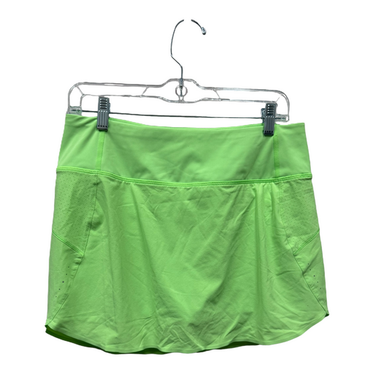 Athletic Skort By Athleta In Green, Size: M