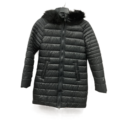 Coat Puffer & Quilted By Excelled In Grey, Size: M