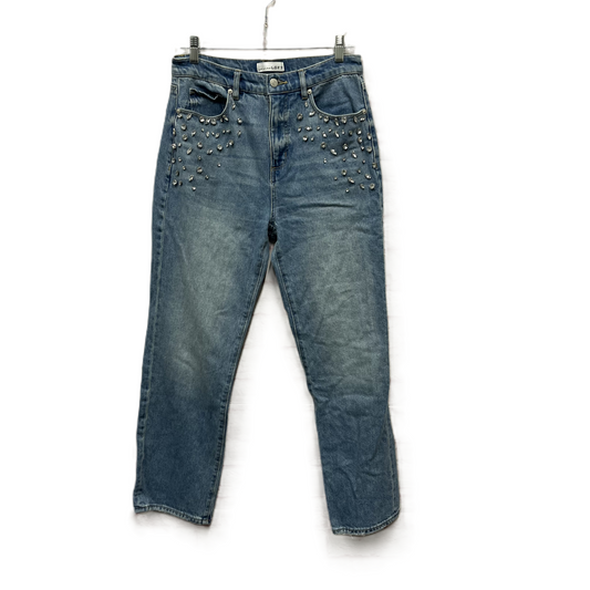 JEANS STRAIGHT LOFT in BLUE DENIM, Size: 2PETITE