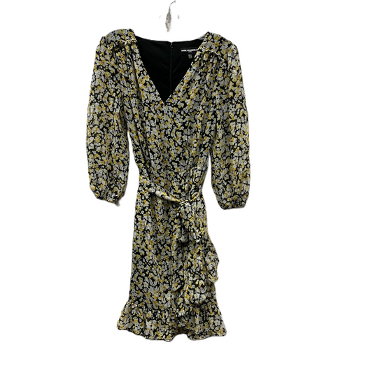 Dress Casual Short By Karl Lagerfeld In Yellow, Size: M