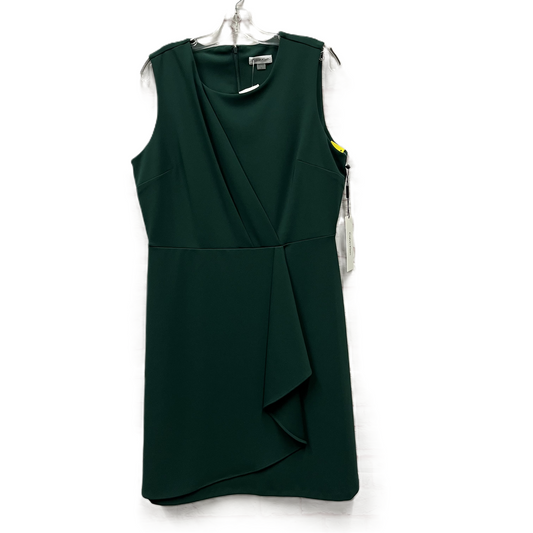 Dress Work By Calvin Klein In Green, Size: L