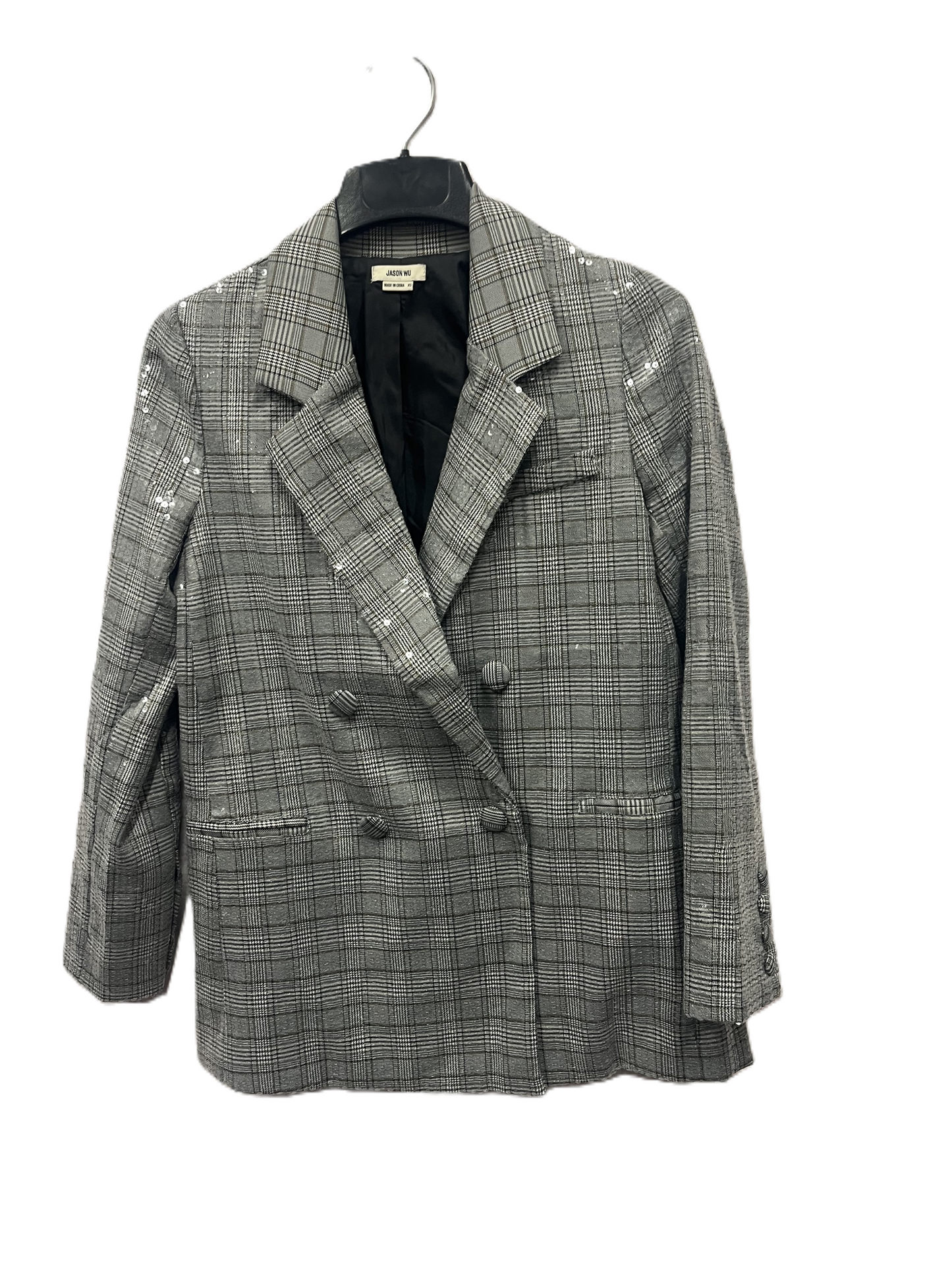 Blazer By Jason Wu In Grey, Size: Xs