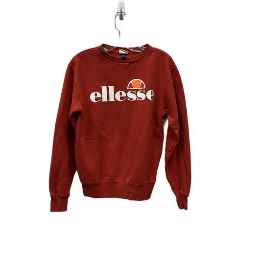 Athletic Sweatshirt Crewneck By Ellesse In Red, Size: S