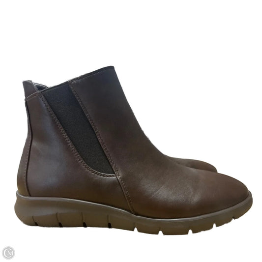 Boots Ankle Flats By cliffs In Brown, Size: 7.5