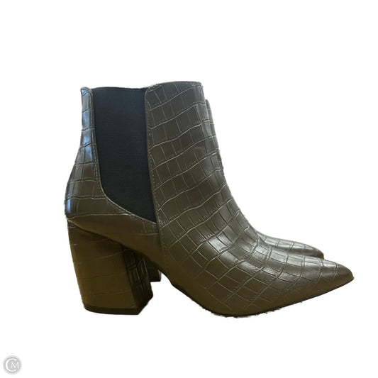 Boots Ankle Heels By Lulus In Green, Size: 7