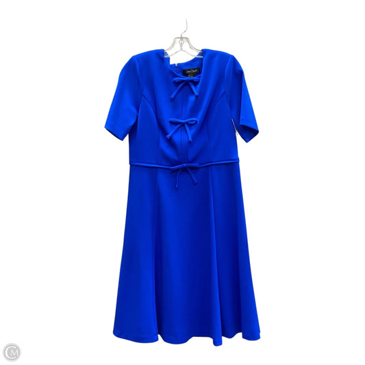 Dress Work By Jessica Howard In Blue, Size: Lp