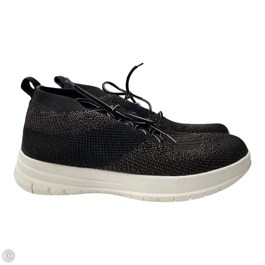 Shoes Athletic By Fitflop In Black, Size: 8.5